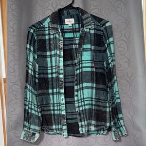 Plaid American Eagle Flannel